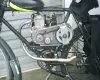 my new ezm flexi exhaust pipe and briggs muffler with the fish tail tip (11).JPG