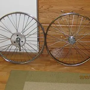My new 35 spoke rims with 11g spokes.