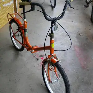What was supposed to be the restored Hyda Bike...then, I found out that places sell engine kits for bicycles.