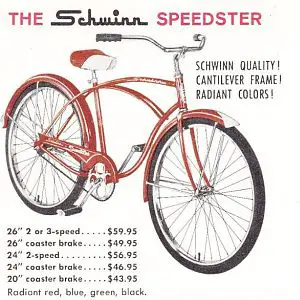 1960 schwinn speedster
