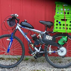 2 stroke with dog carrier