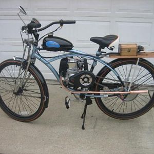 One of Bicycle-Engines.com customers and his beautiful build!