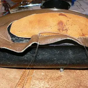STITCHING IN SIDE SHIELDS