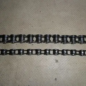 chain-small one came with my 49 cc,big one came with the 66.