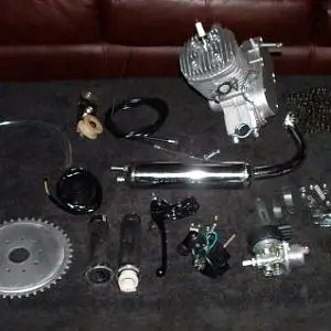 My engine kit which arrived Friday 9.28.12