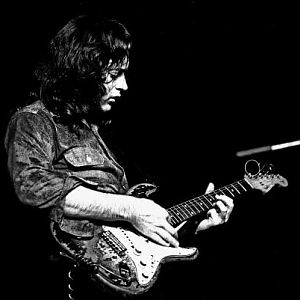 Rory Gallagher and his famous Stratocaster