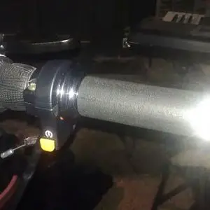 Throttle attached