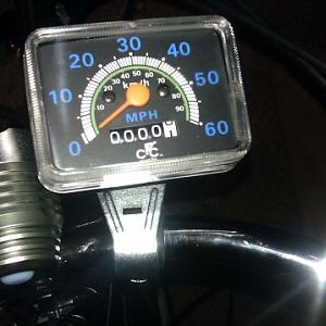 My new speedometer/odometer!