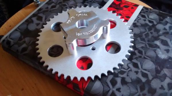 Sprocket adapter... With 50 tooth sprocket