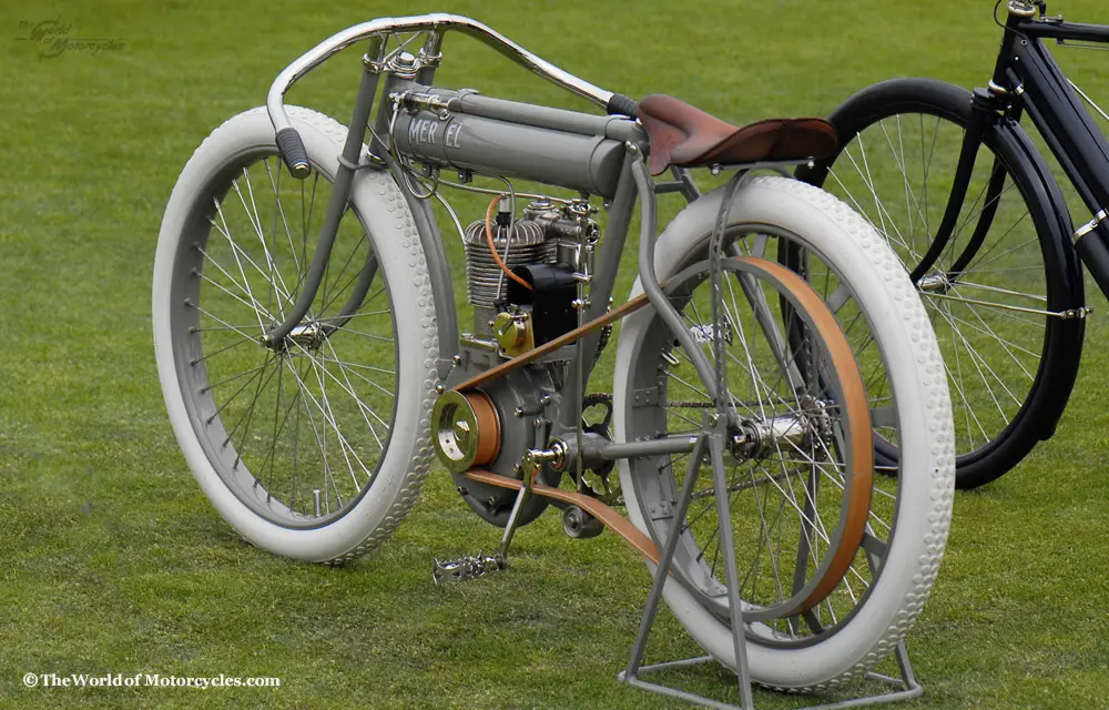 old motorized bicycle