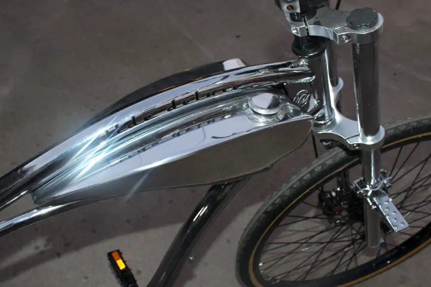 bike frame with gas tank