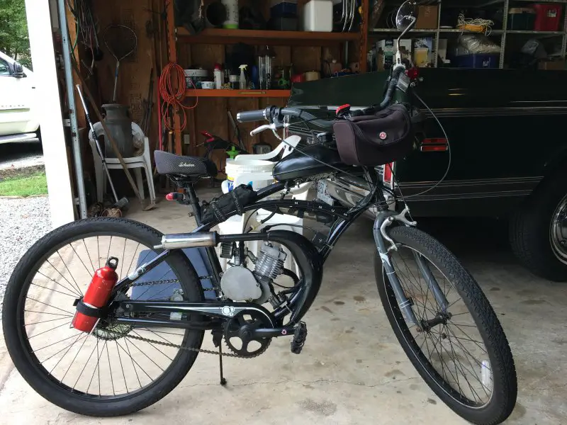 mountain bike with engine