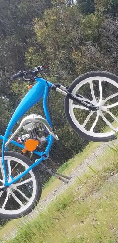 motorized bicycle rear wheel