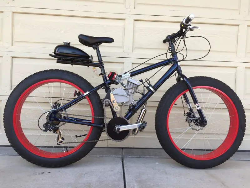 fat tire motorized bicycle