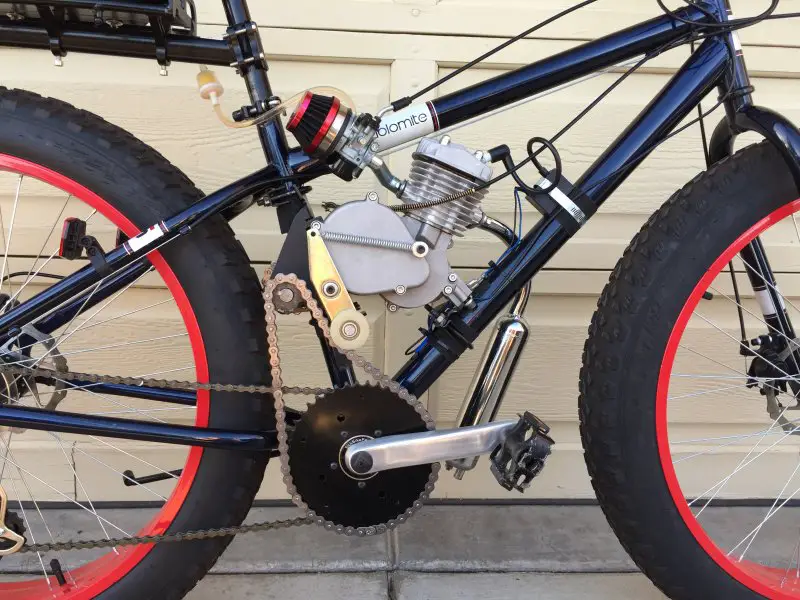 jackshaft for motorized bicycle