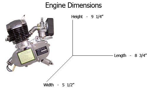 power king motorized bicycle engine kit