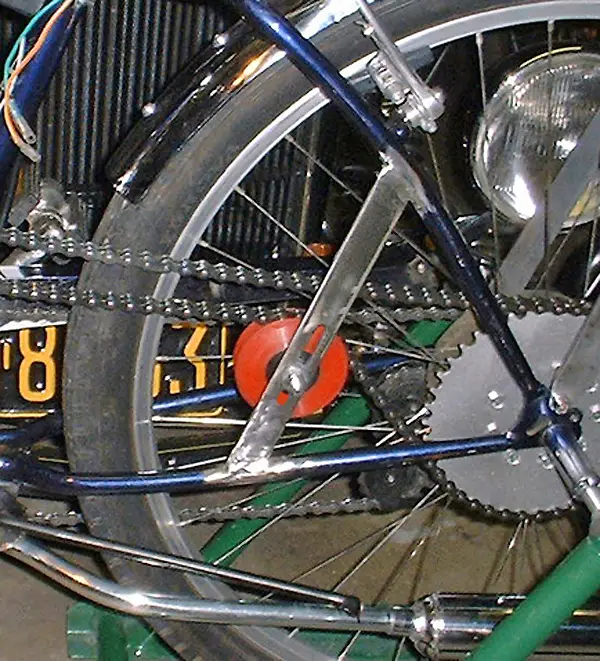 motorized bike chain