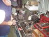 trueing the cap on lathe.JPG