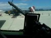 Looking out of a B17 twoward B24.JPG