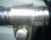 my new ezm flexi exhaust pipe and briggs muffler with the fish tail tip (28).JPG