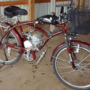 My Motor bike and Velosolex Moped