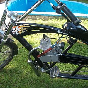 My motorized bike