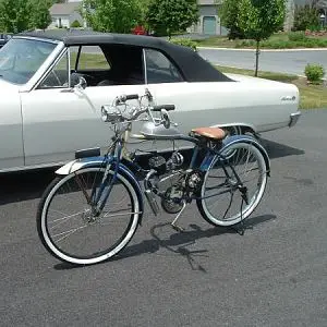 Jackshaft bike with 2-speed hub