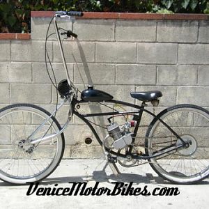 Motorized 1955 Schwinn 'Voodoo Chopper'
This is the bike that later became the BTR #1!  ;)