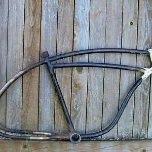 This is where it started, a eBay Roadmaster frame
