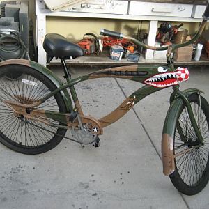 P-40 bike is up for sale!