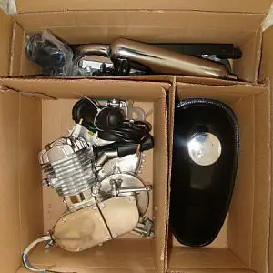 chromed engine kit, CDH MOTOR
