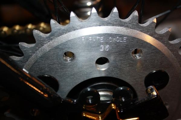 011
Pirate Cycle 36 tooth. 
added 2 speed holes for every 1.
I had lines all over this thing lookin' like a dream catcher to get it all geometrical