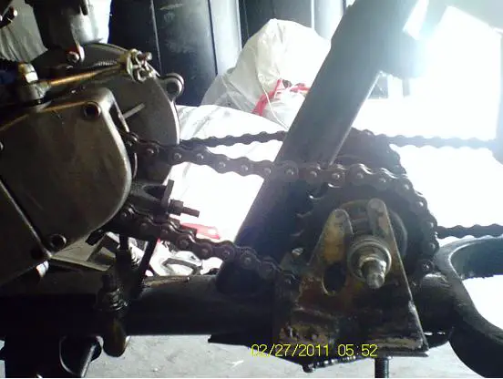 10t to a 19t sprocket..