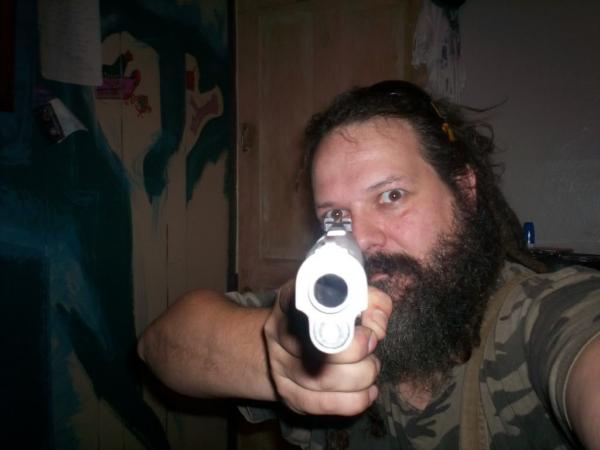.50 cal. A&E Automag V "smile wait for flash!"