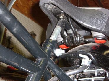$7.00 heated and bent seat post rather than $27.00 fleabay luxury Liner model.
