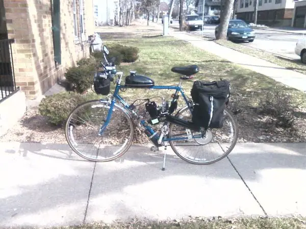 700 wheels and tires, horned and polished intake, and exaust, with balanced crank shaft. Higher, and quicker revs, she halls for a single spd set up