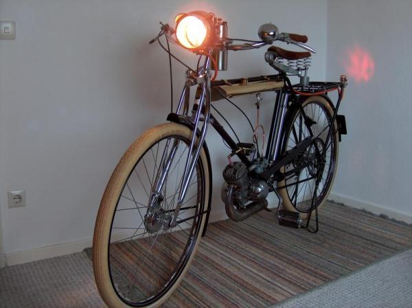 acetylene lights in action