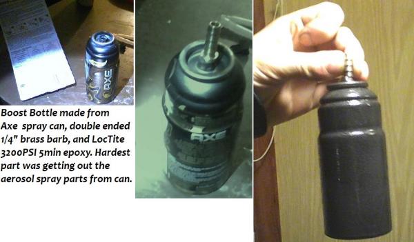 axe boost bottle collage  Still working well.