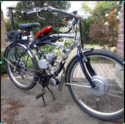 Beach Cruiser Hybrid Pedal/Electric/IC