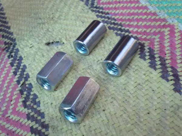 before and after machining.....