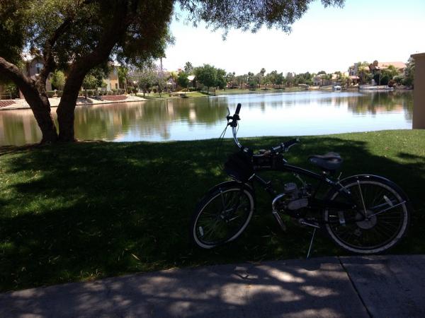 Bike crabby dons lake