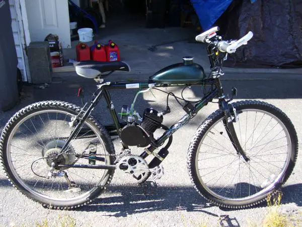 Build #2 - Everest Quest with 66/80cc motor, 48-tooth sprocket - Right Side