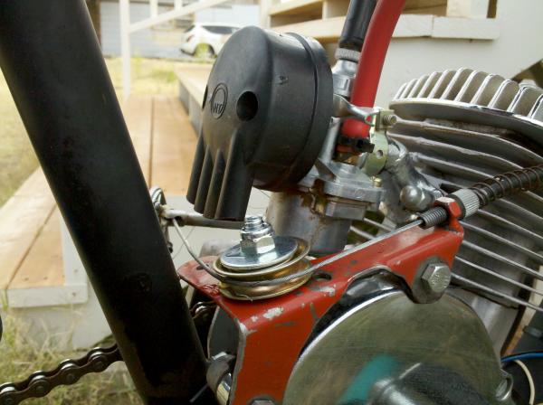 Came up with a sweet upgrade for the clutch linkage.  Found some patio door track pulleys two for a buck at the hardware store and bought em out.  The