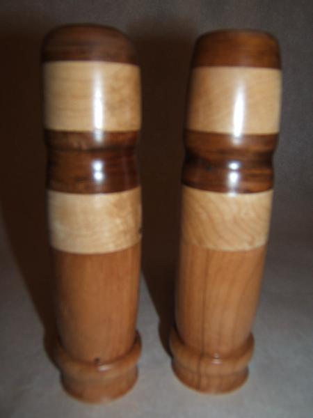 Cherry, maple, cedar wooden grips