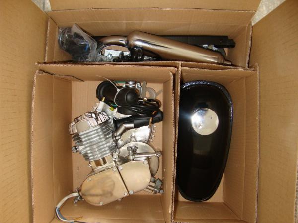 chromed engine kit, CDH MOTOR