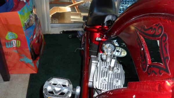 clears the chain guard