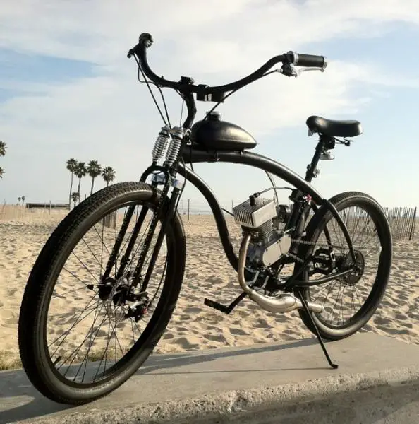 Early feb. 2012. manark II forks with Avid disc. PB High Compression Head. 40t rr spkt. top speed 37.6mph.