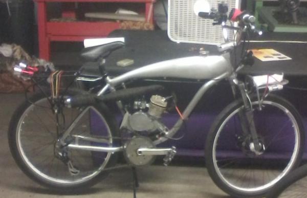 Eric's custom bike photo
