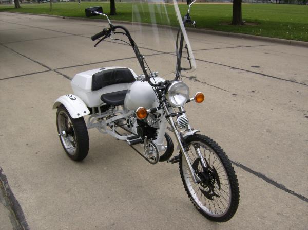front angle | Motorized Bicycle Engine Kit Forum