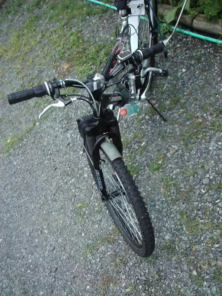 front of fender